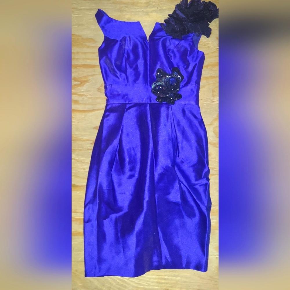 C38 Blue Ink Enzoani Love Dress Mother of the Bride, Casual